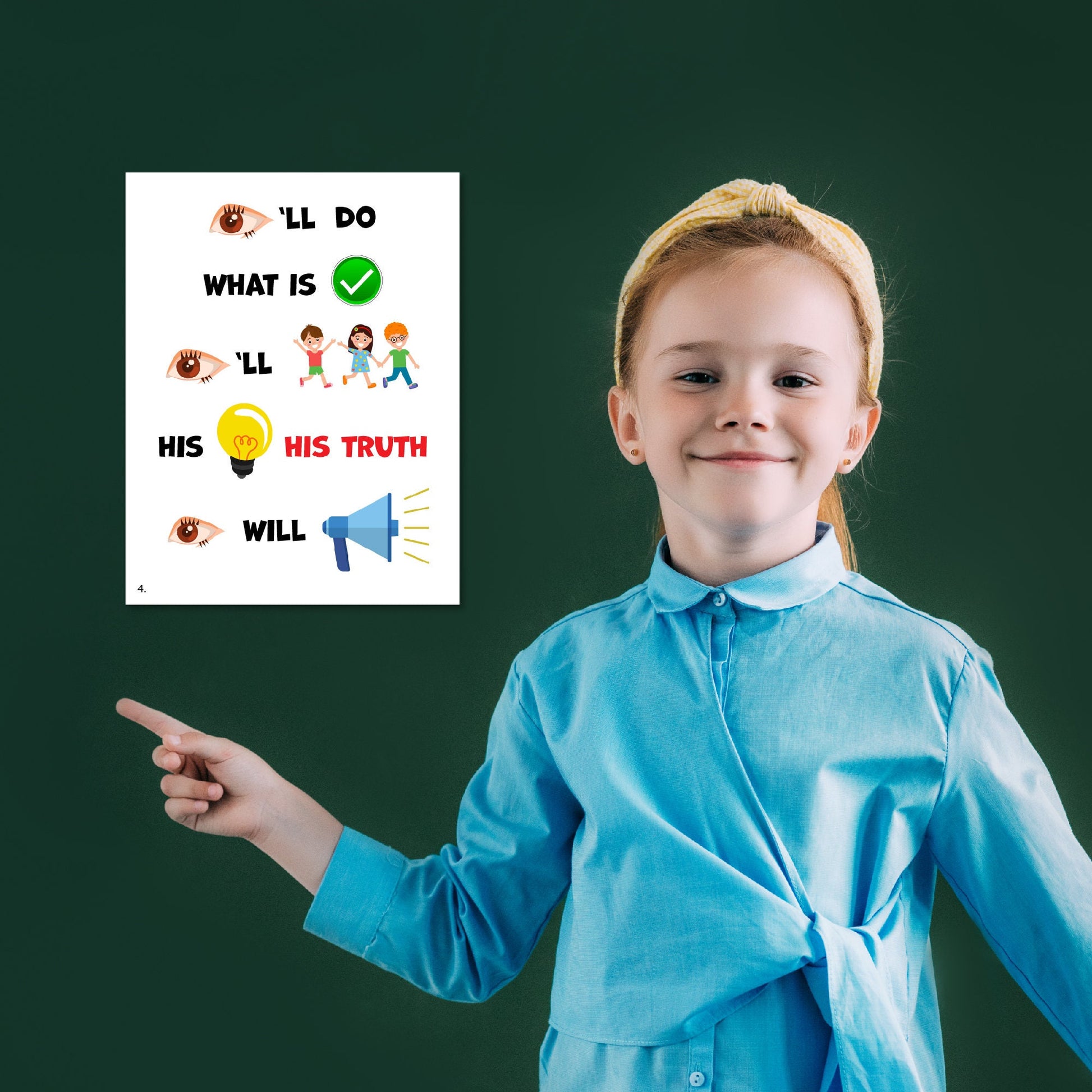 The Church of Jesus Christ | Singing Time Flipchart for LDS Primary Come, Follow Me