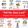 Tell Me, Dear Lord | Singing Time Flipchart for LDS Primary Come, Follow Me