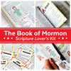 The Scripture Lover's Kit for Book of Mormon | Scripture Stickers & Book of Mormon Fun Fact Cards for Scriptures