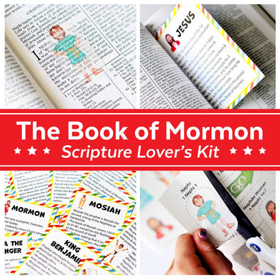 Book of Mormon Scripture Stickers {Clipart Style} PRINTABLE – My Computer  is My Canvas