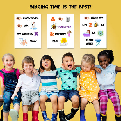 When I Am Baptized | Singing Time Flipchart for LDS Primary Come, Follow Me