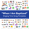 When I Am Baptized | Singing Time Flipchart for LDS Primary Come, Follow Me