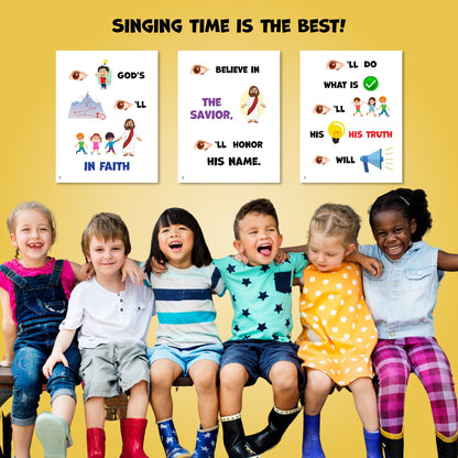 The Church of Jesus Christ | Singing Time Flipchart for LDS Primary Come, Follow Me