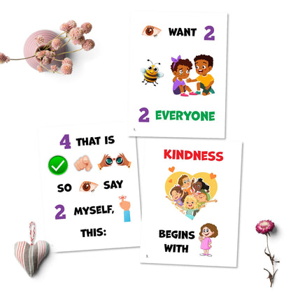 Kindness Begins With Me | Singing Time Flipchart for LDS Primary Come, Follow Me