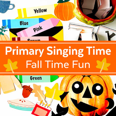 Fall Halloween LDS Singing Time Kit | LDS Singing Time Helper Kit