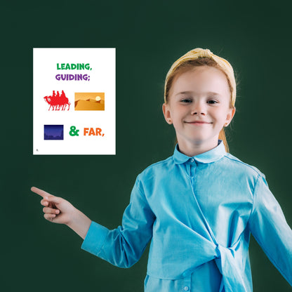 Stars Were Gleaming Primary Song Chart | December LDS Singing Time | Christmas Primary Song Flipchart