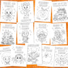 Halloween Coloring Pages | Printable Coloring | Halloween Printable | Instant Download