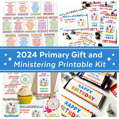 2024 LDS Primary Gift & Ministering Kit | Book Of Mormon 2024 | Primary 2024 | Primary Come Follow Me 2024