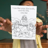 Jesus Coloring Pages | Bible Christian Coloring Sheets | Instant Download | He Is Risen