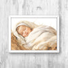Christmas Wall Art | Digital Download | Baby Jesus Wall Art | Nativity Scene Art Print | Baby Jesus Print | Birth Of Jesus