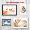 Wise Men Christmas Art | Nativity Scene | Modern Jesus Bible Printable Wall Art | Wise Men Still Seek Him