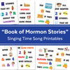Book of Mormon Stories Primary Song | Singing Time Flipchart for LDS Primary Come, Follow Me
