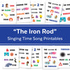The Iron Rod LDS Primary Song | Singing Time Flipchart for LDS Primary Come, Follow Me