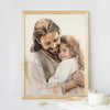 Always Loved Jesus Fine Art Print | Jesus Painting | The Living Christ | Christian Decor | Christian Painting