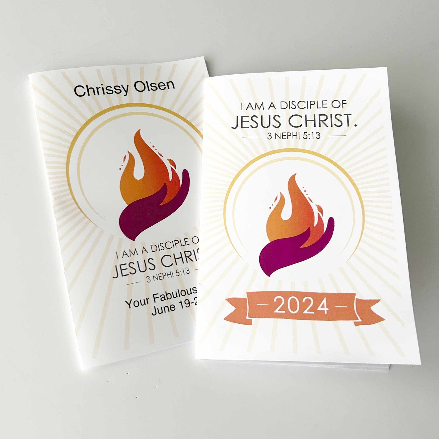 2024 Trek Girls Camp Journal | I am a Disciple of Jesus Christ | 3 Nephi 5:13 | Young Women Theme | PDF Editable | Digital Download
