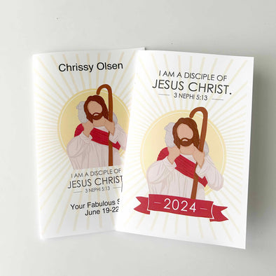 2024 Trek and Girls Camp Journal | I am a Disciple of Jesus Christ | 3 Nephi 5:13 | LDS Young Women Theme | PDF Editable | Digital Download