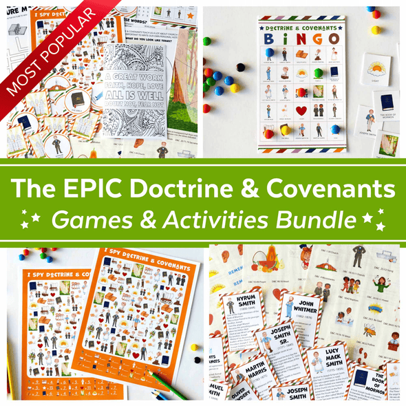 The EPIC Doctrine And Covenants Games And Activities Bundle