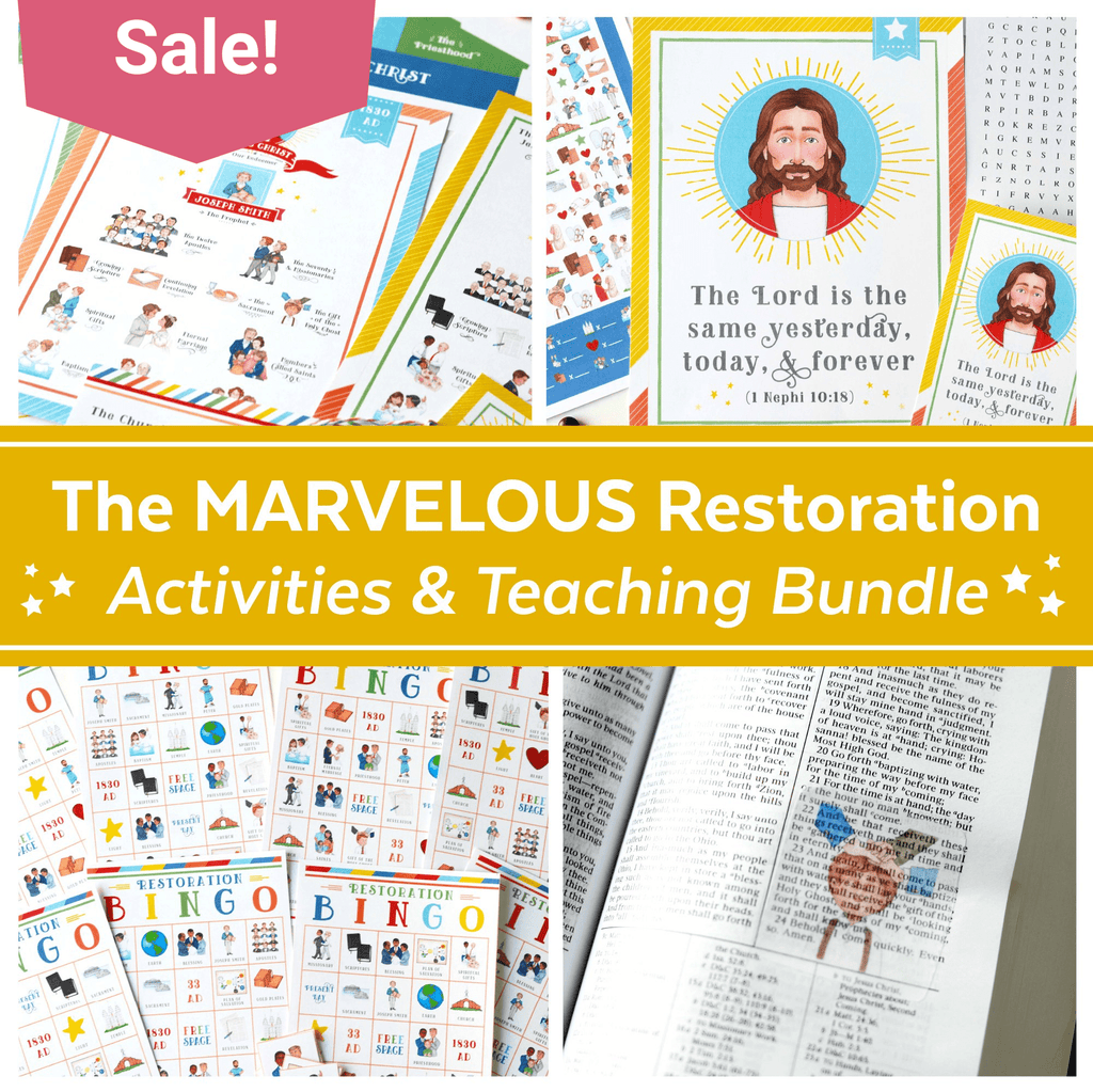 The Marvelous Restoration Complete Activities Kit for LDS Families, Te ...